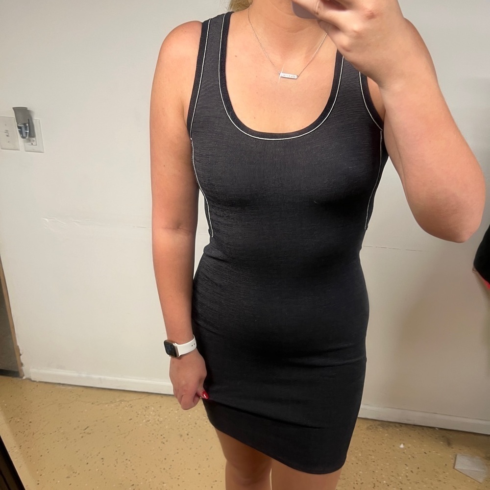 INHABIT Navy Tank Top Dress